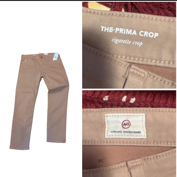 ag prima cigarette crop Ag Prima cigarette crop in dusty pink size 27